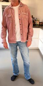 Rib Overhemdblouse Heren Maat M, Kleding | Heren, Overhemden, Ophalen of Verzenden, Zo goed als nieuw, Halswijdte 39/40 (M)