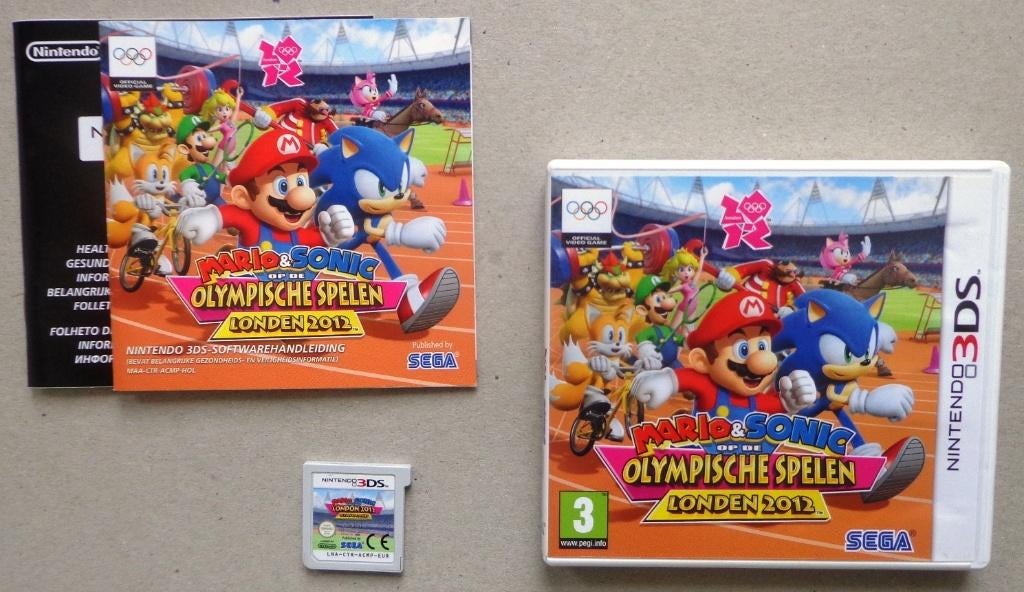 Mario & Sonic Olympische Spelen Londen 2012 voor de 3DS, Spelcomputers en Games, Games | Nintendo 2DS en 3DS, 1 speler, Ophalen of Verzenden