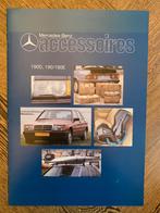 Folder brochure Mercedes-Benz 190 W201 Accessoires 1984 NL, Zo goed als nieuw, Mercedes-Benz, Mercedes, Ophalen of Verzenden