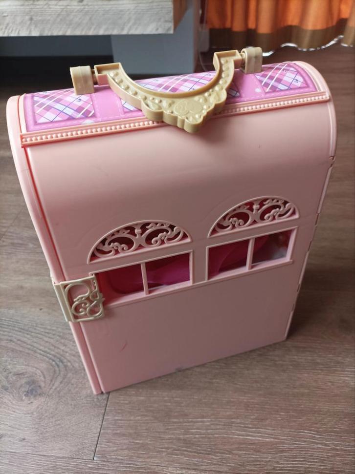 Barbie slaapkamer, Verzamelen, Poppen, Gebruikt, Ophalen of Verzenden