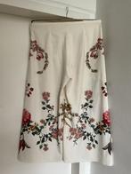 Broek met wijde pijpen L, Kleding | Dames, Rokken, Ophalen of Verzenden, Zo goed als nieuw, Onder de knie