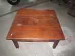 Houten salontafel met lade, Niet ingevuld, Gebruikt, Niet ingevuld, Niet ingevuld