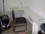 Wit hoekburo., Huis en Inrichting, Bureaus, Ophalen, Zo goed als nieuw, Bureau
