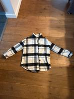 Blouse dikke stevige blouse wit/zwart mt s, Ophalen of Verzenden, Zo goed als nieuw, Maat 34 (XS) of kleiner, Wit