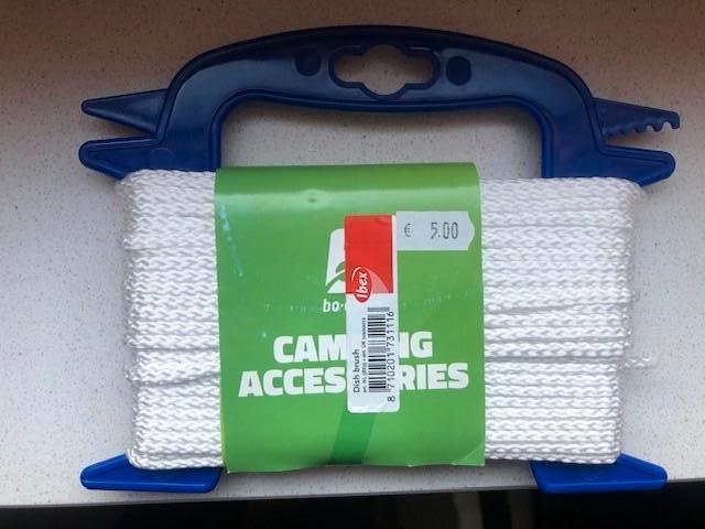 scheerlijn Bo Camp NIEUW, Caravans en Kamperen, Kampeeraccessoires, Nieuw, Ophalen of Verzenden