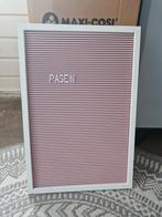 Leuk letterbord met letters, Ophalen of Verzenden, Zo goed als nieuw, Overige typen