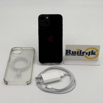 Apple iPhone 13 128Gb Midnight met oplader - Nette staat beschikbaar voor biedingen