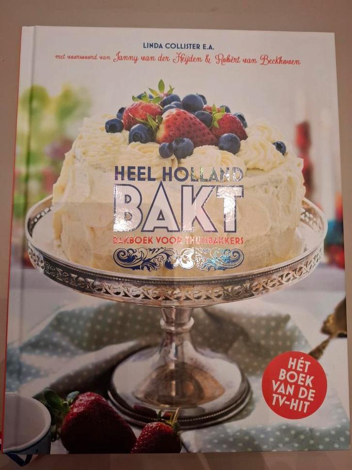 Linda Collister - Heel Holland bakt, Boeken, Kookboeken, Zo goed als nieuw, Nederland en België, Ophalen of Verzenden