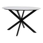 Ronde Wit Marmeren Eettafel Tomochi 120 cm Light & Living, Huis en Inrichting, Tafels | Eettafels, Ophalen, Light & Living, .