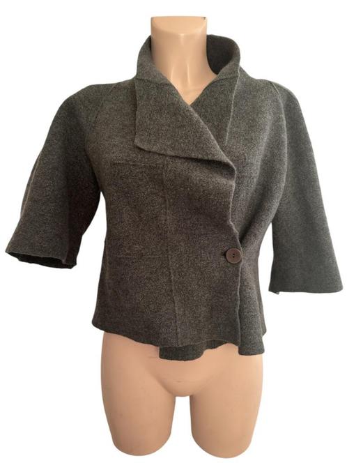 Oska vest grijs M, Kleding | Dames, Truien en Vesten, Zo goed als nieuw, Maat 46/48 (XL) of groter, Grijs, Ophalen of Verzenden