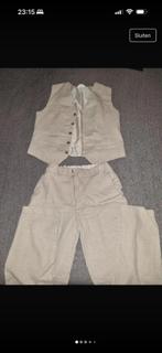 Jongens gilet en broek, Kleding | Dames, Jumpsuits, Ophalen, Zo goed als nieuw, Maat 34 (XS) of kleiner, Zwart