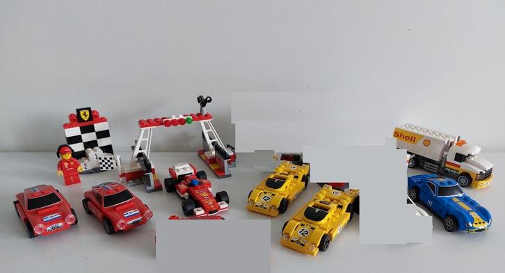8 Lego Ferrari/Shell sets. Allen compleet, Kinderen en Baby's, Speelgoed | Duplo en Lego, Zo goed als nieuw, Lego, Complete set