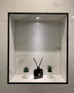 Calacatta Hoogglans Tegel 60x120 Luxe Marmerlook voor €29,95, Tuin en Terras, Keramiek, Nieuw, Ophalen of Verzenden, 10 m² of meer