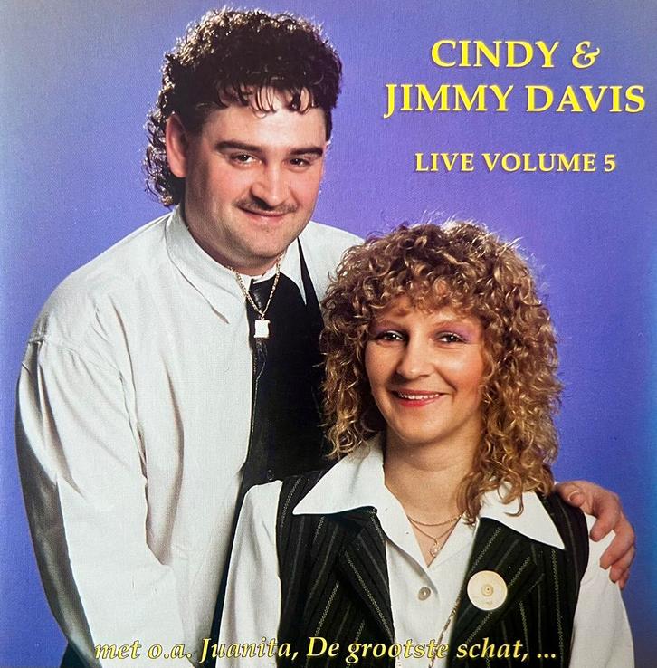 Cindy & Jimmy Davis Volume 5, Cd's en Dvd's, Cd's | Nederlandstalig, Gebruikt, Levenslied of Smartlap, Ophalen of Verzenden