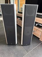 Driade Model 7 - 614B vloerstaande speakers –Made in Holland, Zo goed als nieuw, 120 watt of meer, Front, Rear of Stereo speakers