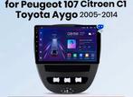 NIEUW Draadloze CarPlay Android Auto Peugeot 107/Aygo/C1, Auto diversen, Autoradio's, Ophalen of Verzenden, Nieuw
