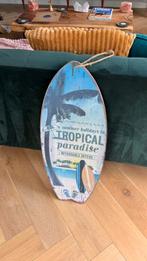 Surfplank tropisch wanddecoratie, Ophalen, Zo goed als nieuw