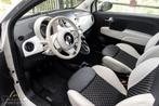 Fiat 500 1.0 Hybrid Dolcevita 2022 BICOLORE | Panoramadak |, Auto's, Gebruikt, Euro 6, 4 stoelen, Leder en Stof