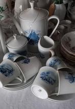 Leuk vintage streekservies, blauwe afbeeldingen, Bavaria, Antiek en Kunst, Ophalen of Verzenden