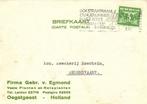 Firma Gebr. van Egmond, Oegstgeest - 06.1942 - briefkaart, Postzegels en Munten, Ophalen of Verzenden, Envelop