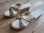Sandalen goud maat 40, Ophalen of Verzenden, Zo goed als nieuw, Overige typen