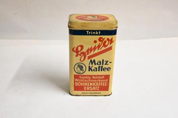 Heida malz kaffee blik ca 1920-30 duitsland koffie blik beschikbaar voor biedingen