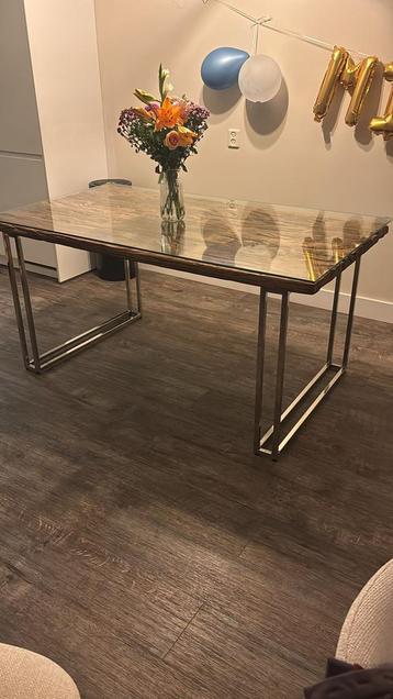 Rixos sleeper wood eettafel 160x90 beschikbaar voor biedingen