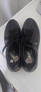 Rieker lakschoenen maat 39., Ophalen of Verzenden, Zo goed als nieuw, Zwart, Sneakers of Gympen