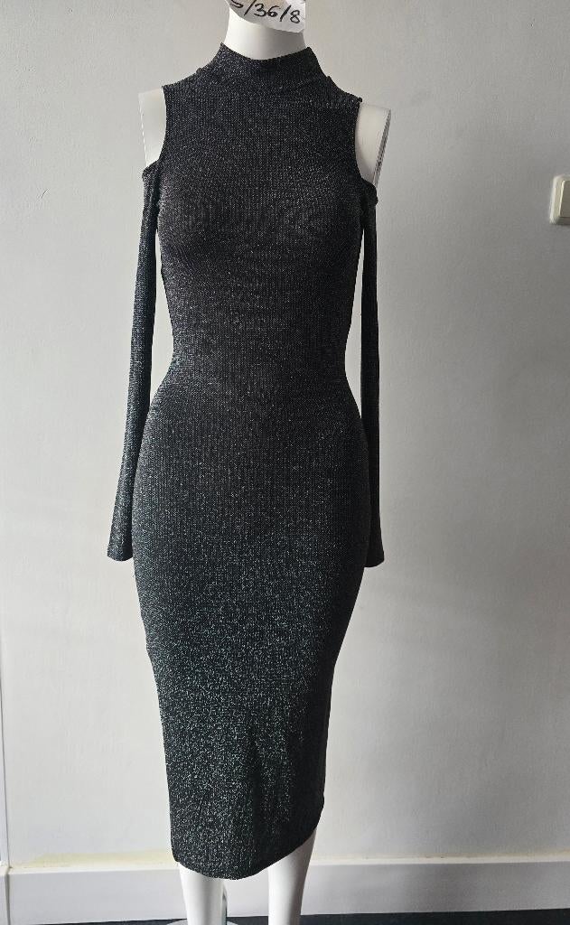 Vera  & Lucy jurk maat S/36, Zwart, Ophalen of Verzenden, Zo goed als nieuw, Maat 36 (S)