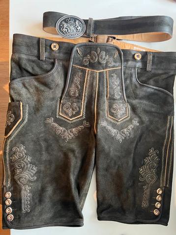 Nieuwe Originele Lederhose mt 52/54 beschikbaar voor biedingen