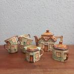 Vintage Keele St. Pottery. Engelse cottage. Theeset, Ophalen of Verzenden, Zo goed als nieuw, Overige stijlen, Overige typen