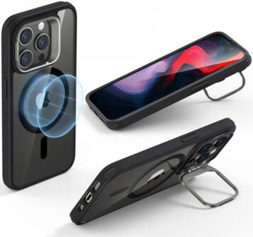 iPhone 15 Pro Max hoes met standaard NIEUW IN DOOS beschikbaar voor biedingen