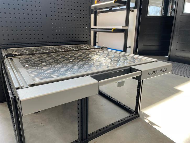 Uittrekbaar frame incl. laadvloer 810x972 Modul System, Auto diversen, Overige Auto diversen, Ophalen
