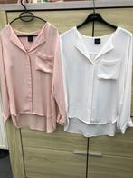 2 Selected- fenne rose+ creme kleurige blouse, maat L, Maat 42/44 (L), Ophalen of Verzenden, Zo goed als nieuw