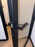 Houten Binnendeur Zwart, Ophalen, 80 tot 100 cm, Binnendeur, Zo goed als nieuw