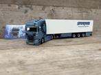 WSI SCANIA R HIGHLINE I CR20H 4X2 REEFER TRAILER SNEEPELS, Hobby en Vrije tijd, Ophalen of Verzenden, Nieuw, Bus of Vrachtwagen