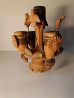 Mexicaanse Levensboom Kandelaar - Handgemaakt 35cm x 32cm, Antiek en Kunst, Antiek | Keramiek en Aardewerk, Ophalen