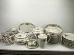 Thee- en Dinerservies MOSA met roze en witte bol chrysanten, Ophalen of Verzenden