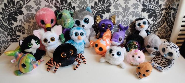 Diverse ty knuffels, Kinderen en Baby's, Speelgoed | Knuffels en Pluche, Overige typen, Ophalen of Verzenden