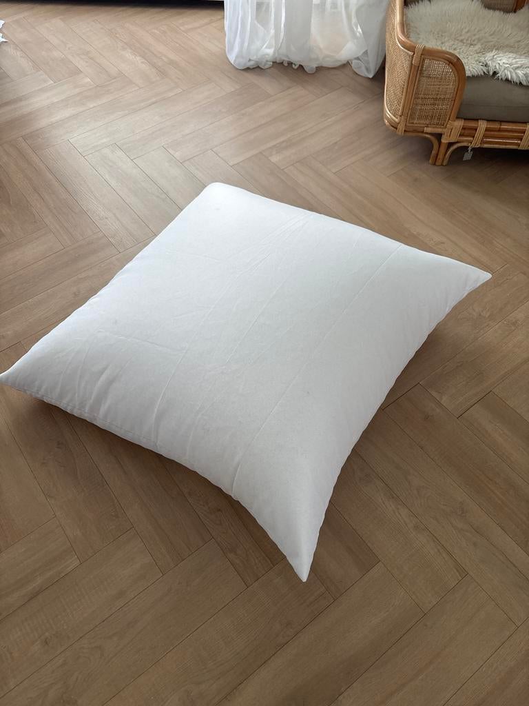 Nieuwe Zitzak / Kussen 90x90 - Waterafstotend, Ophalen, Nieuw, Wit, Zitzak