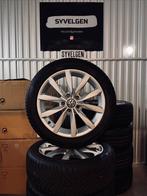 17" 5x112 Orig. VW Golf Dijon Velgen + All Season banden!!, Ophalen, Gebruikt, Banden en Velgen, 17 inch