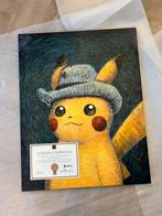 Van Gogh Giclée Pikachu 70x55 Canvas, Pokemon, Antiek en Kunst, Kunst | Schilderijen | Modern, Ophalen