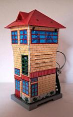 spoor 0-1 leuk gelithografeerd elektrisch seinhuis, Antiek en Kunst, Antiek | Speelgoed, Ophalen of Verzenden