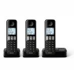 Philips D235 Draadloze DECT telefoons (3 handsets), Ophalen, Gebruikt, 2 handsets