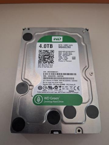 WD Green 4 TB SATA HDD (harde schijf) beschikbaar voor biedingen