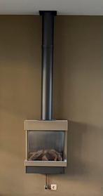 Moderne, zwevende gaskachel, Ophalen, Gebruikt, Vrijstaande haard, Gashaard