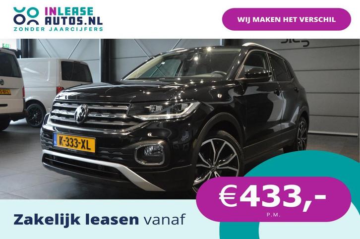 Volkswagen T-Cross 1.0 TSI Style clima cruise app connect pd, Auto's, Volkswagen, Bedrijf, Lease, Financial lease, T-Cross, ABS