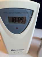 Draadloos weerstation met buiten sensor, Ophalen of Verzenden, Gebruikt, Weerstation