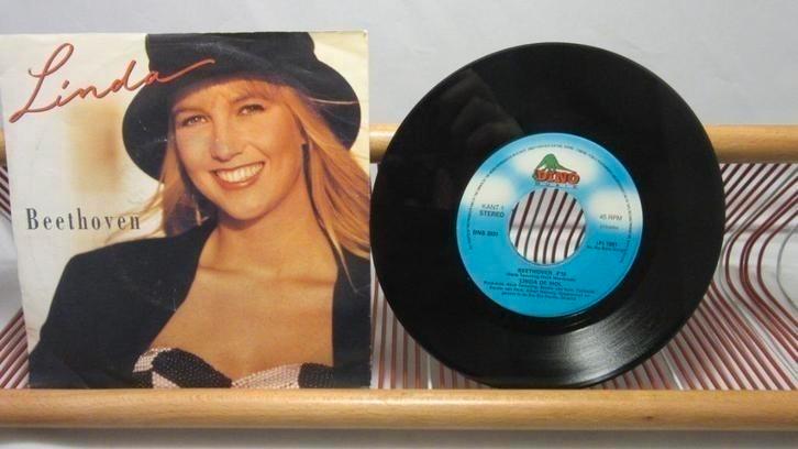 Linda, Beethoven (single 7"), Cd's en Dvd's, Vinyl Singles, Gebruikt, Single, Pop, 7 inch, Ophalen of Verzenden