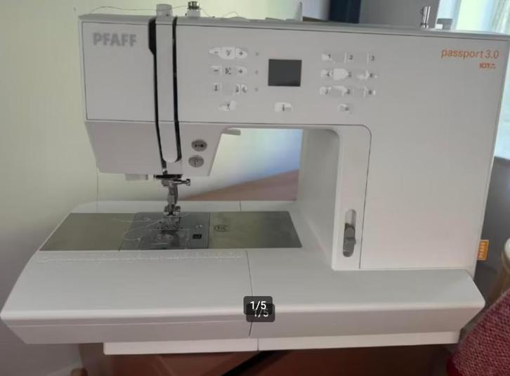 Pfaff Passport 3.0 naaimachine, Hobby en Vrije tijd, Naaimachines en Toebehoren, Zo goed als nieuw, Naaimachine, Pfaff, Ophalen